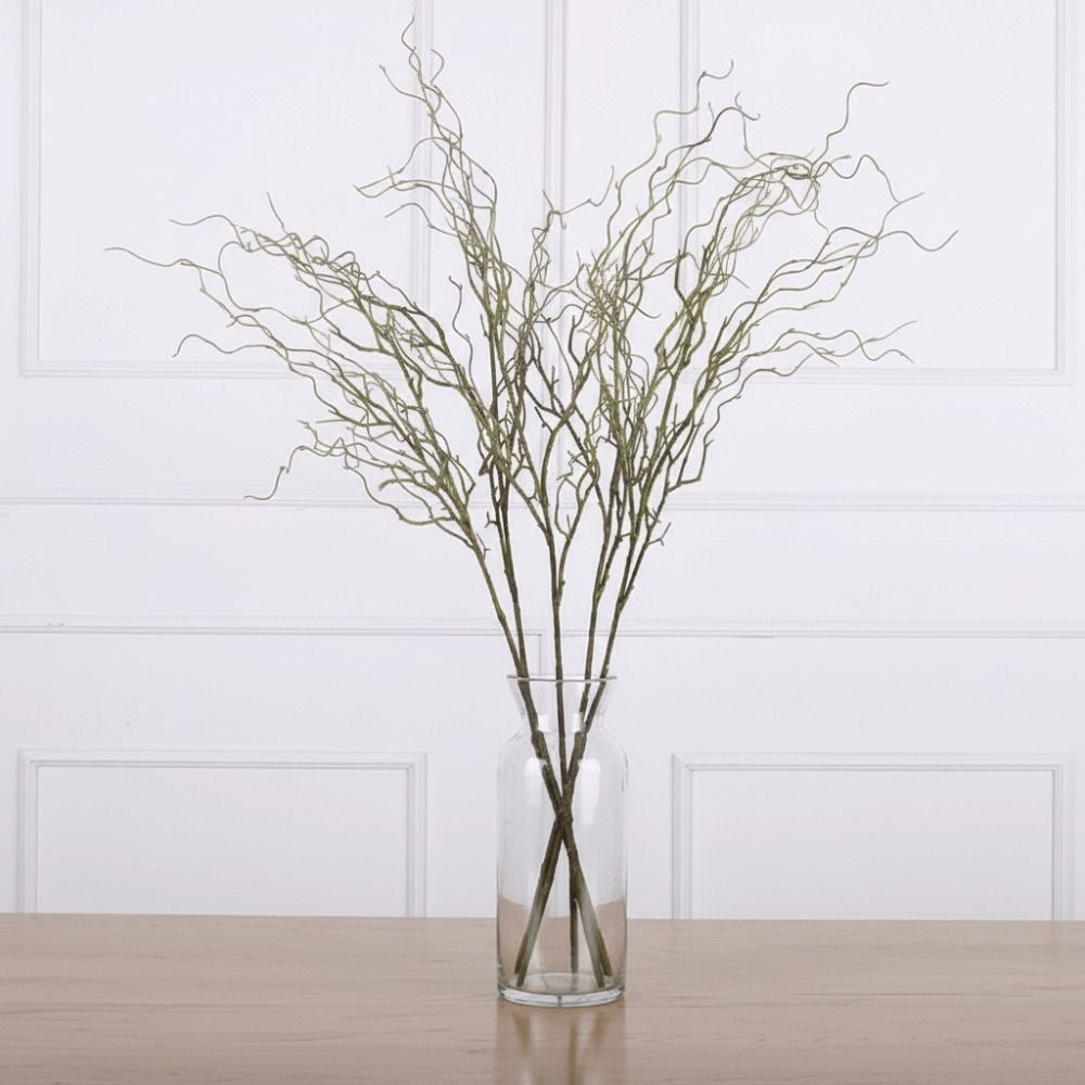 Branch Curly Willow - Branche de saule artificielle de 120