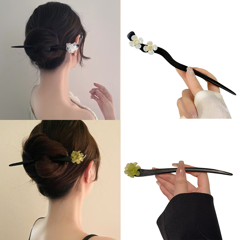Florist Supplies - Bâtons de cheveux en bois de
