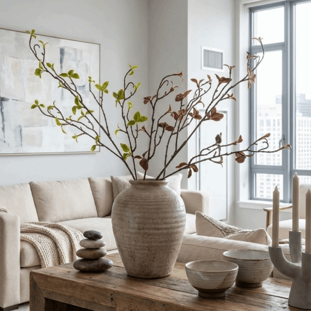 Branch Curly Willow - Branche artificielle en saule à toucher