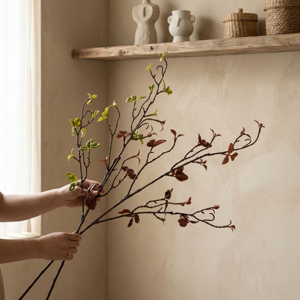 Branche artificielle en saule  - Branch Curly Willow avis et prix
