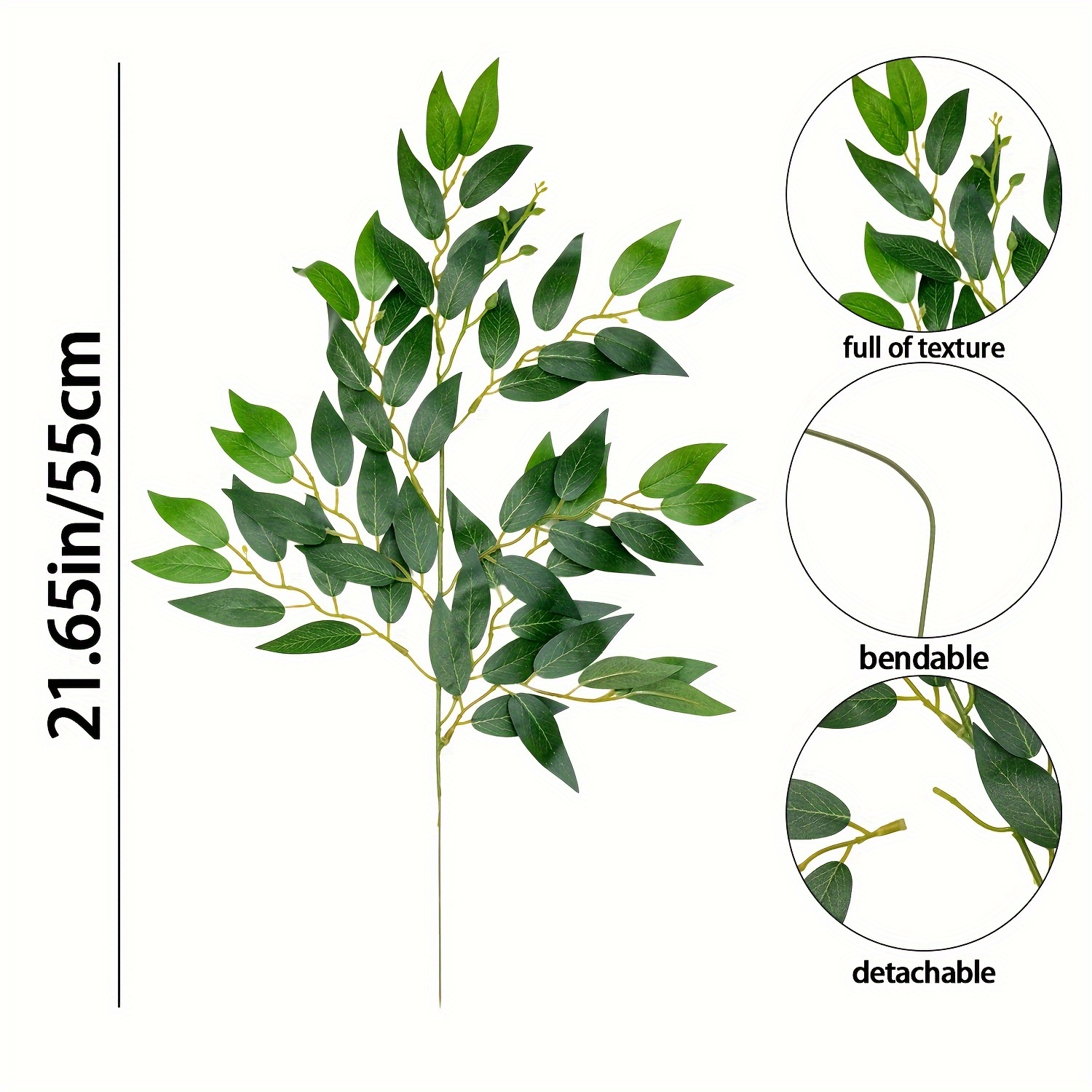 Tiges de Ruscus artificielles  - Ruscus Stem Faux avis et prix