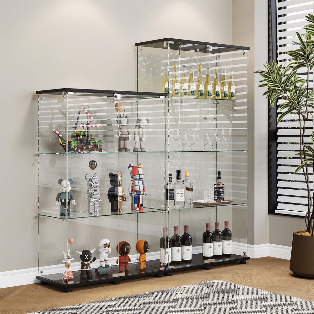 Vitrine avec 4 étagères, porte - B&J Florist Supply Nyc avis et prix