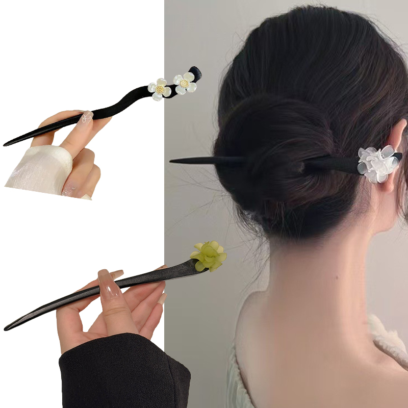 Bâtons de cheveux en bois de S - Florist Supplies avis et prix